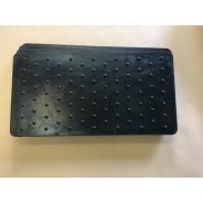 Jeu de cales en caoutchouc plats - X163