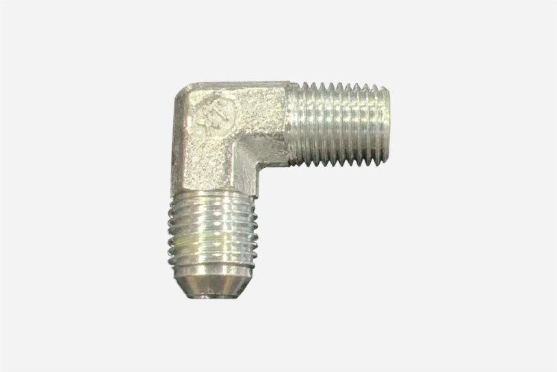 Raccord hydraulique en L XX441, vue 1