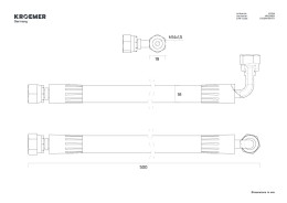 Flexible hydraulique pour la série XX60 XX254