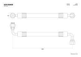 Flexible hydraulique pour la série XX60 XX255